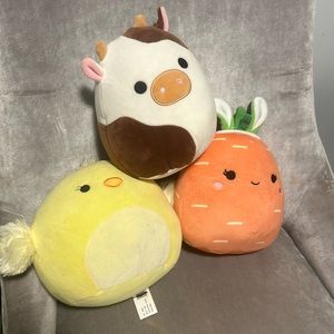 Squish mallows bundle chick cow and carrot